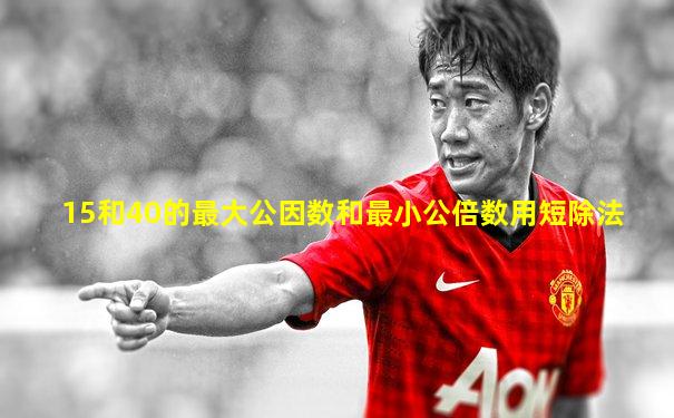 15和40的最大公因数和最小公倍数用短除法
