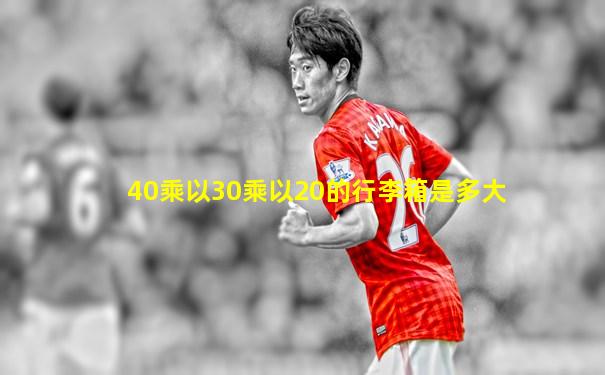 40乘以30乘以20的行李箱是多大