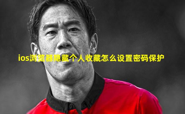 ios浏览器隐藏个人收藏怎么设置密码保护