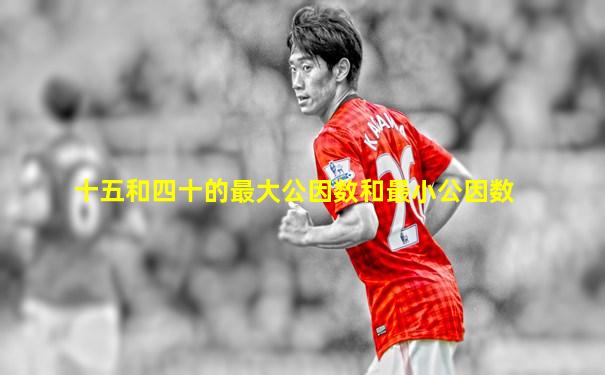 十五和四十的最大公因数和最小公因数