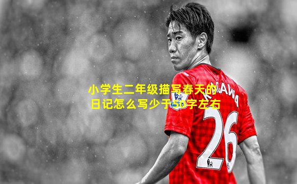小学生二年级描写春天的日记怎么写少于50字左右