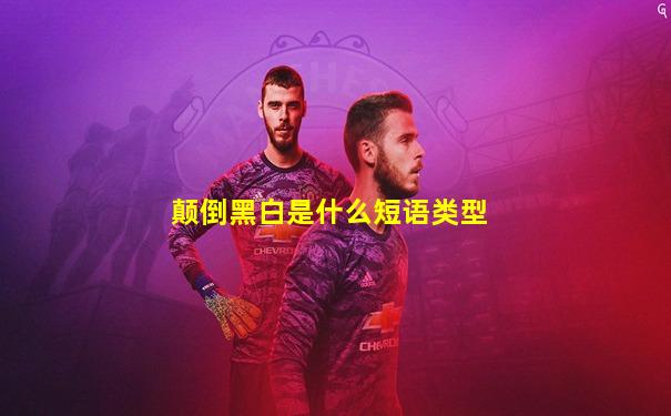 颠倒黑白是什么短语类型